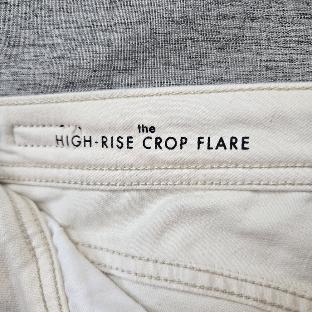 Liverpool Women's Jeans High Rise Crop Flare Color Seaside Dunes 32" X 25.5" 12 - Picture 6 of 11